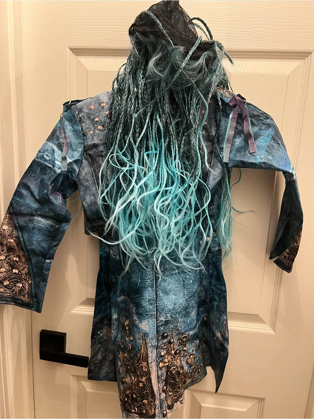 Disney Descendants Costume Jacket with Braided Hair